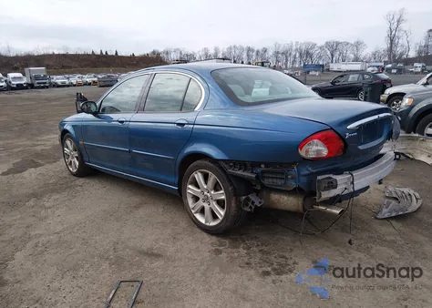 2003 Jaguar X-Type 3.0 из США, поврежденный, VIN SAJEB51C73WD07032